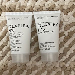 Olaplex hair perfector #3 and Bond intense moisture mask #8 minis